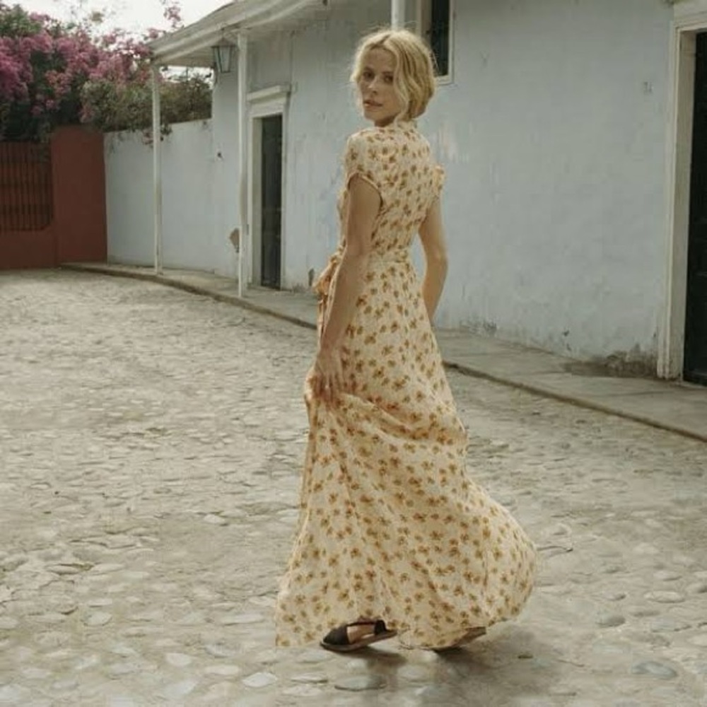 NWT Dôen Aurora Dress in Sunny Anemone Floral | Sz M